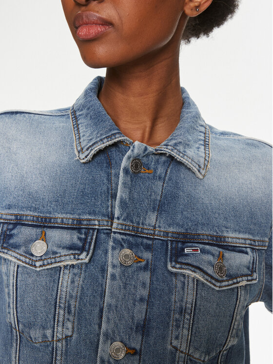 Tommy Jeans Tommy Jeans Farmer kabát DW0DW16994 Kék Regular Fit