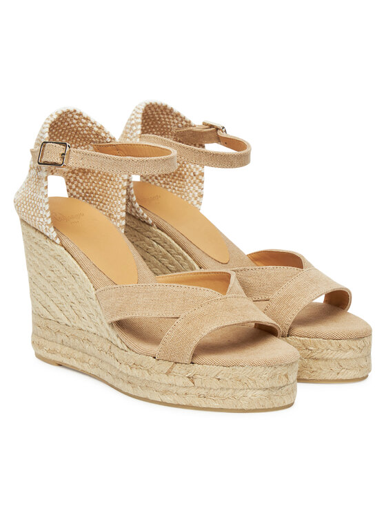 Castañer Castañer Espadrilles Bruna/8ED/002 025536 Beige