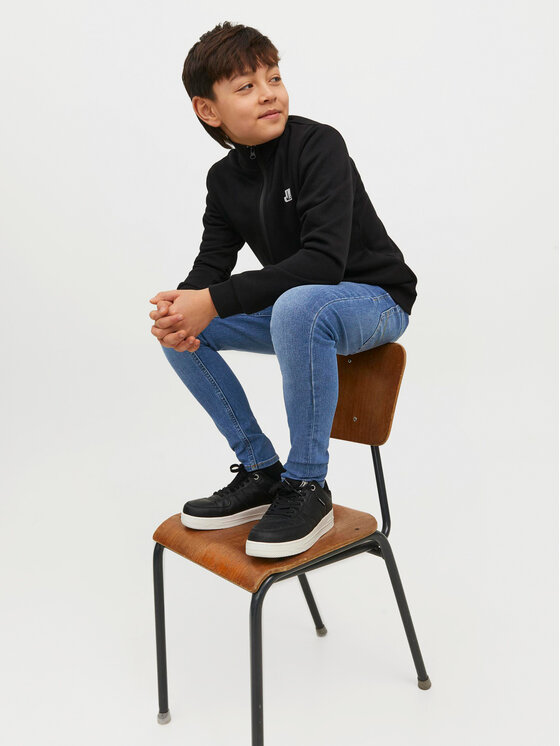 Jack & Jones Junior Jack & Jones Junior Jeansy Liam 12237497 Niebieski Skinny Fit