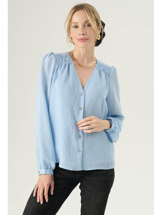 Femestage Femestage Halenka Femestage ESSENTIAL LINE BLU2310-012 Modrá Regular Fit