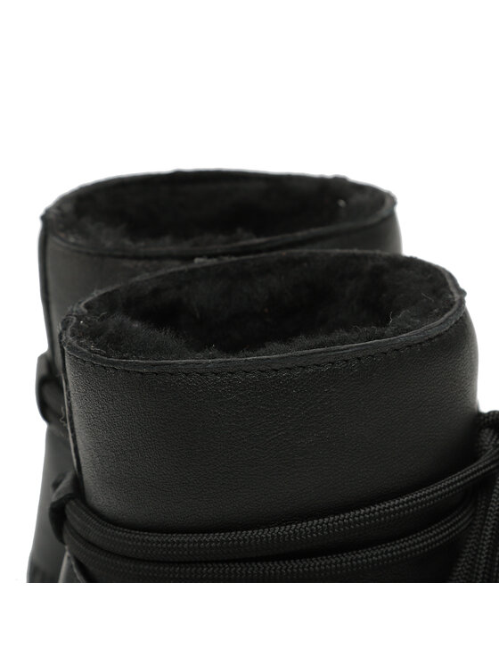 Inuikii Inuikii Hótaposó Full Leather 75202-087 Fekete