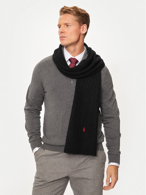 Polo Ralph Lauren Polo Ralph Lauren Шарф 449959345001 Чорний