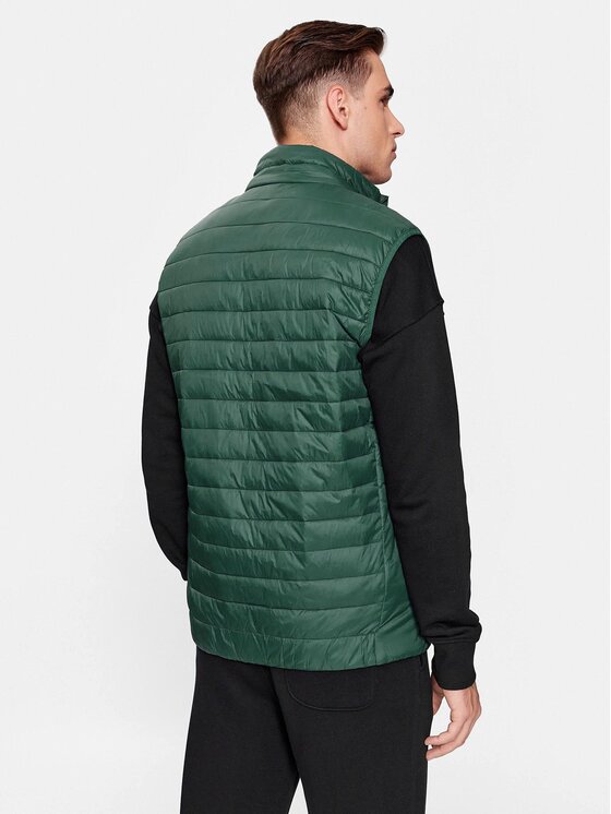 4F 4F Kamizelka 4FAW23TVESM062 Zielony Regular Fit