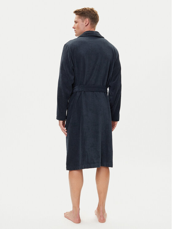 Tommy Hilfiger Tommy Hilfiger Ogrtač Icon Bathrobe 2S87905539 Tamnoplava