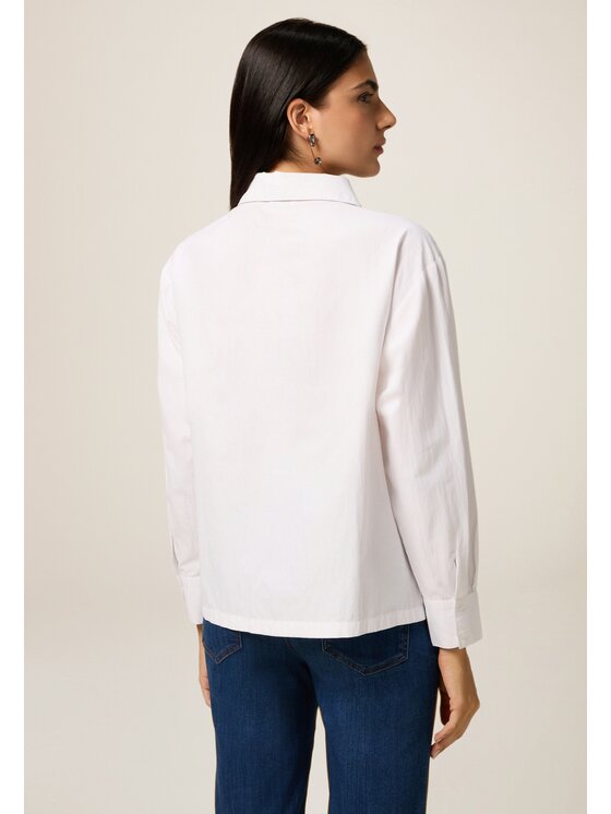 Oltre Oltre Camicia 5200J000790N011 Bianco Regular Fit
