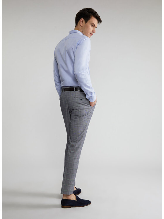 Pako Lorente Pako Lorente Koszula P000B-1X-054 Niebieski Slim Fit