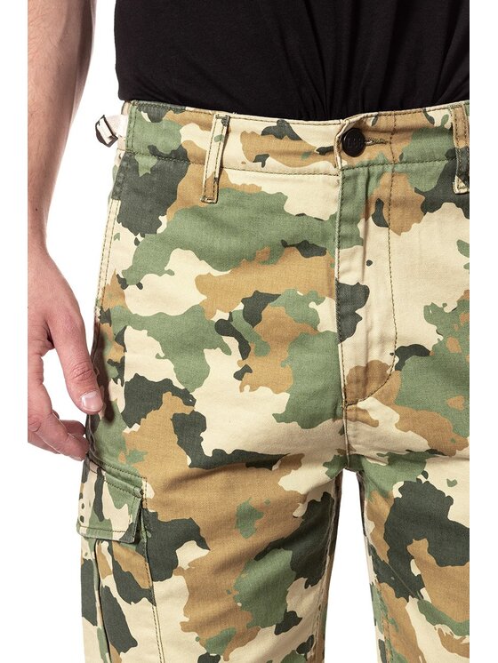 Lee Lee Pantaloncini di tessuto FATIGUE SHORTS Multicolore Loose Fit