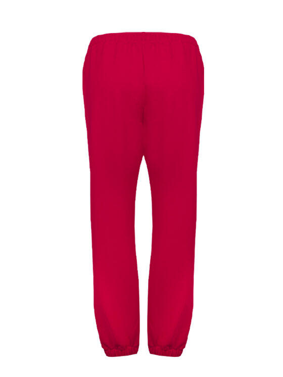 DKaren Sport DKaren Sport Spodnie materiałowe Wenezja Czerwony Classic Fit