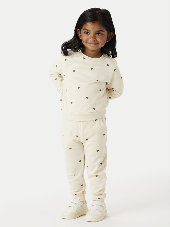 NAME IT NAME IT Bluza 13238718 Beżowy Regular Fit