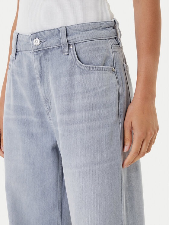 BOSS BOSS Jeans hlače Crossroad 50545119 Siva Boyfriend Fit