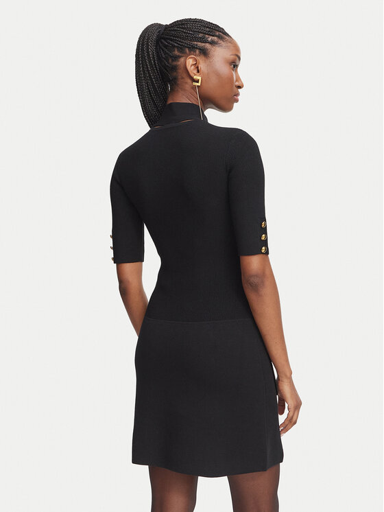 Elisabetta Franchi Elisabetta Franchi Kokteilikleit AM-04S-66E2-V450 Must Slim Fit