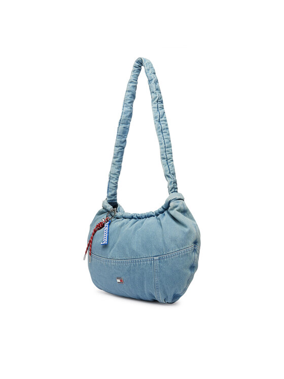Tommy Hilfiger Tommy Hilfiger Käekott Tjw Icon Charms Denim Hobo AW0AW19259 Sinine