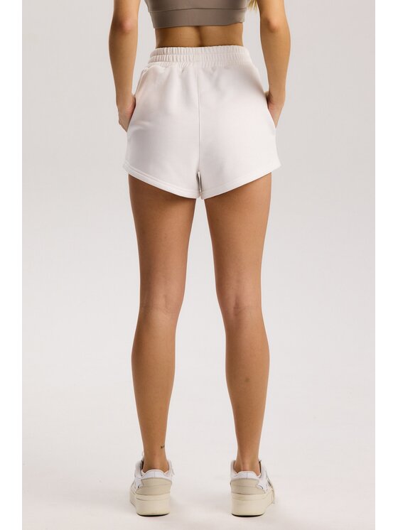 ROUGH RADICAL ROUGH RADICAL Szorty sportowe COTTON ACTIVE SHORTS WOMEN Écru Regular Fit