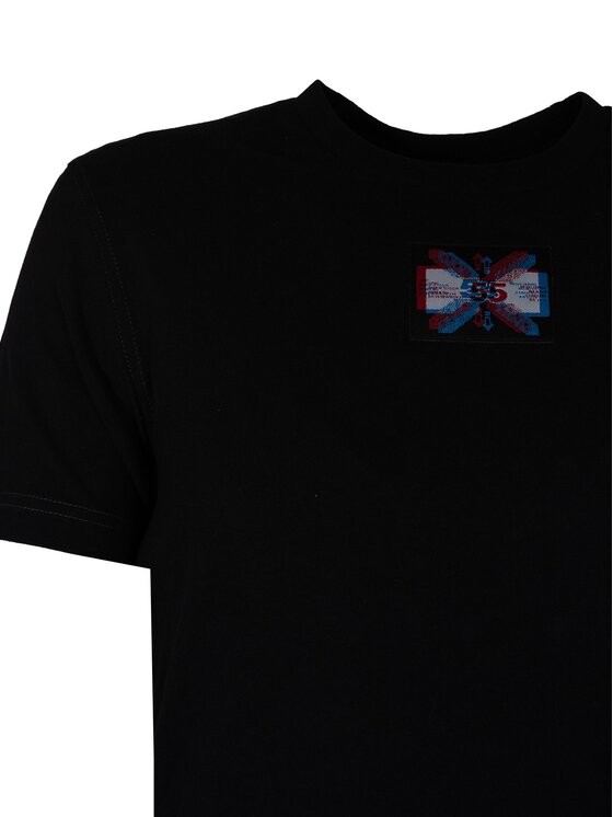 Diesel Diesel T-Shirt A06537-0EFAN Μαύρο Regular Fit
