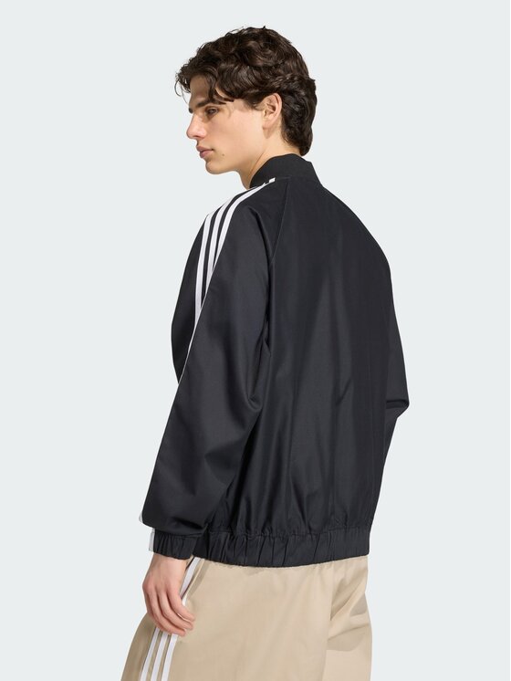 adidas adidas Bunda bomber 168997 Černá Loose Fit
