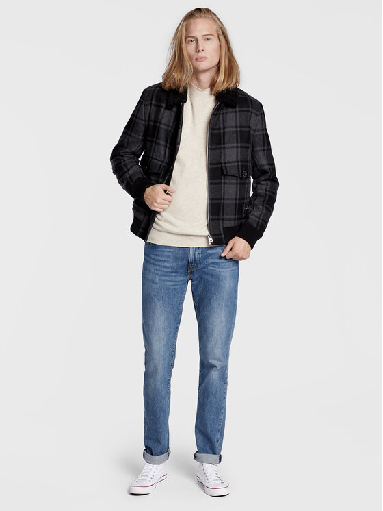 Wrangler Wrangler Sweter W8D12PC17 112321351 Beżowy Regular Fit