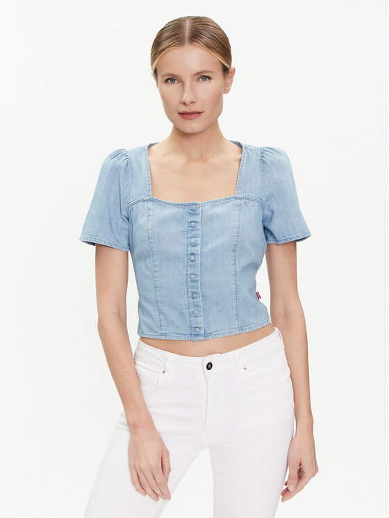 Levi's® Bluza Pascale A7332-0004 Modra Regular Fit