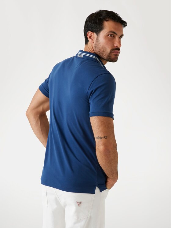 Guess Guess T-Shirt 176979 Niebieski Classic Fit