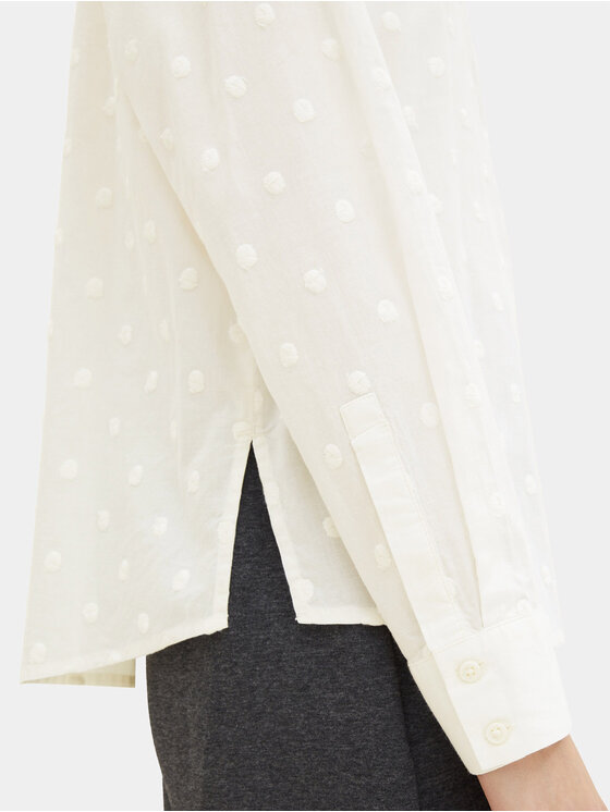 Tom Tailor Denim Tom Tailor Denim Särk 1039361 Valge Regular Fit