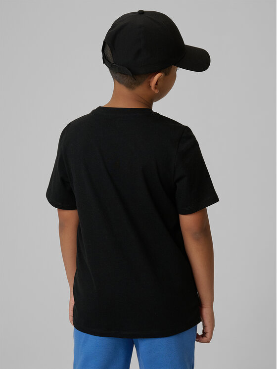 4F 4F T-Shirt BASIC+ Černá Regular Fit