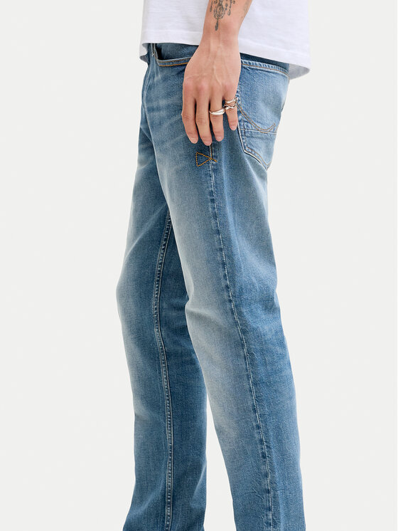 Jack & Jones Jack & Jones Jeans hlače Clark Vintage 12278238 Modra Skinny Fit