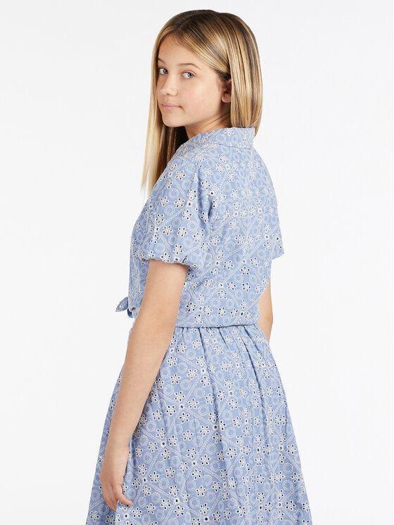 Guess Guess Сорочка J3RH05 WF6Q0 Голубий Regular Fit