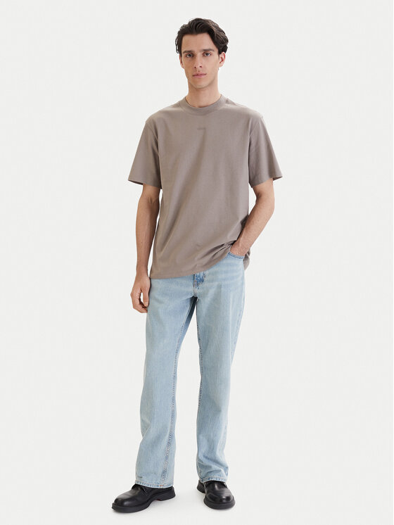 HUGO HUGO Póló Dapolino 50488330 Bézs Relaxed Fit