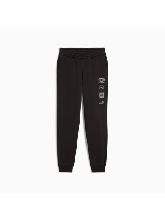 Puma Puma Spodnie dresowe 681860 Czarny Regular Fit