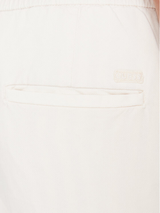 Guess Guess Hlače M3YB28 WFIN3 Bijela Slim Fit