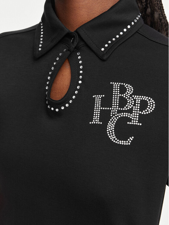 Beverly Hills Polo Club Beverly Hills Polo Club Polo L2601-HR Crna Regular Fit