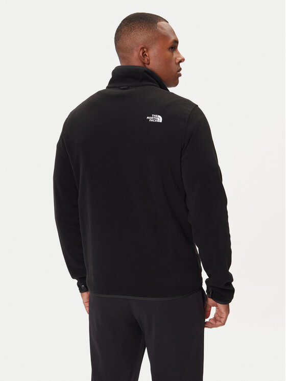 The North Face The North Face Fleecová mikina Glacier NF0A8D0R Čierna Regular Fit