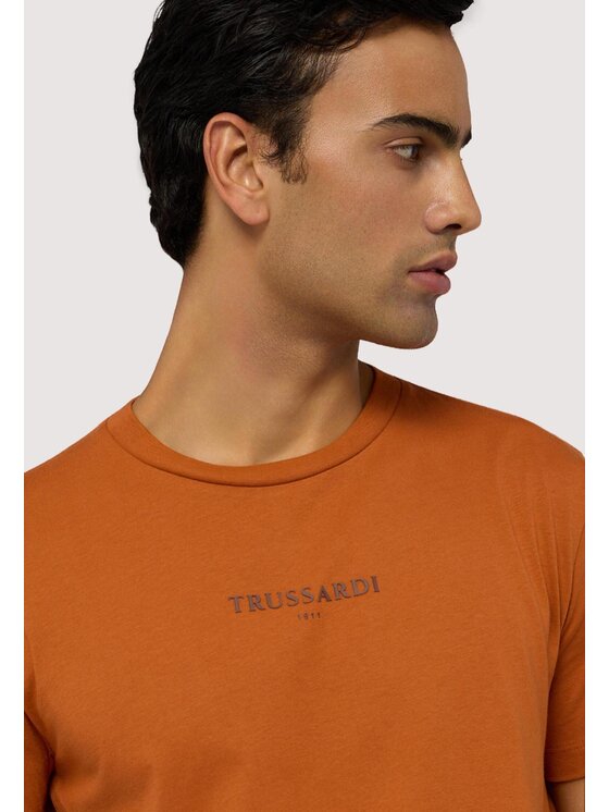 Trussardi Trussardi T-shirt G0308000054N032 Rosso Regular Fit