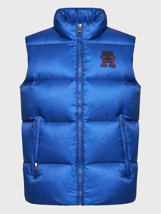 Tommy Hilfiger Tommy Hilfiger Mellény Zero Gravity MW0MW28732 Kék Regular Fit
