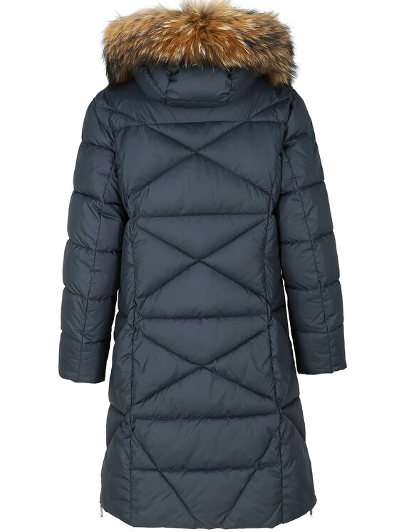 Perso Perso Zimní kabát BLH211018F Tmavomodrá Regular Fit