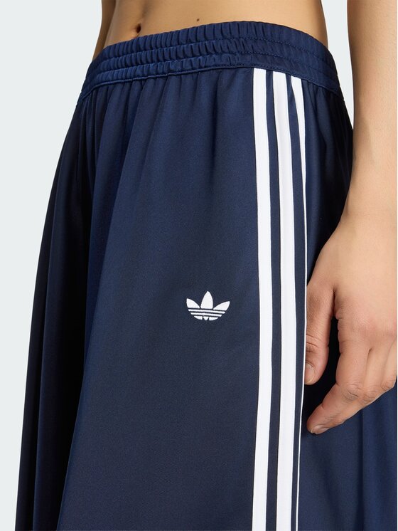 adidas adidas Spódnica midi FIREBIRD Granatowy Loose Fit