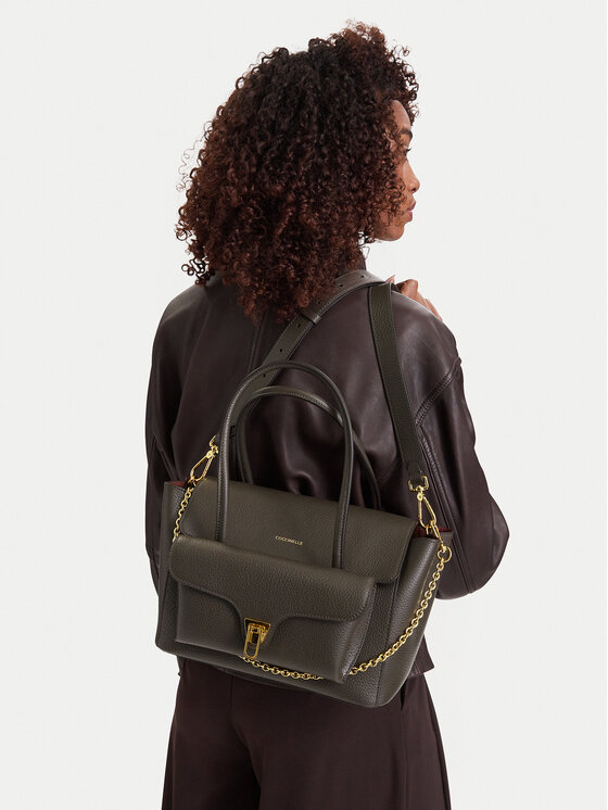 Coccinelle Coccinelle Torebka T8A Coccinelledouble Beat E1 T8A 18 02 01 Khaki