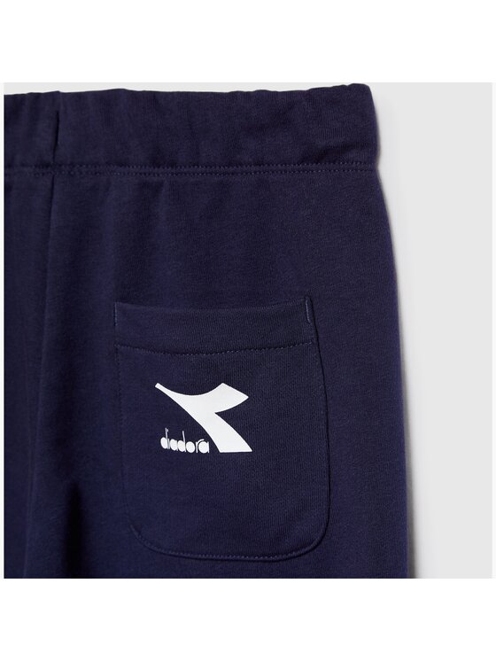 Diadora Diadora Komplet dresowy DIADORA JB.TRACKSUIT FZ HOOPLA Granatowy Regular Fit