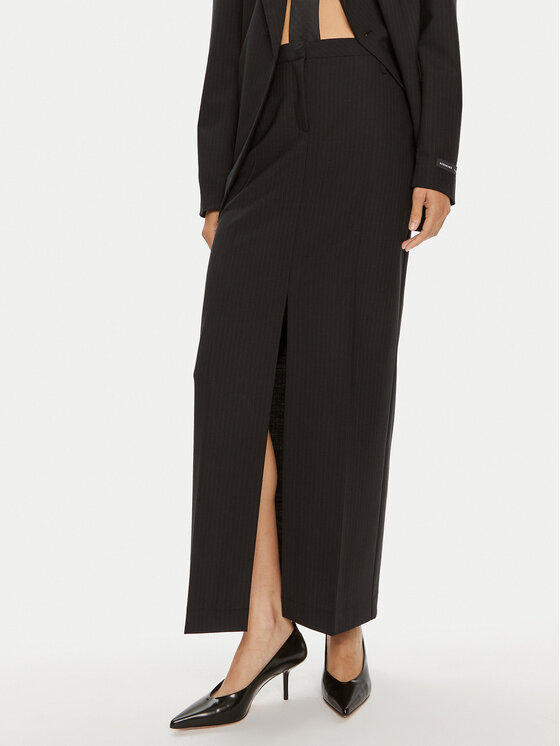 Herskind Herskind Fustă tip creion Nina 5215134 Bleumarin Regular Fit