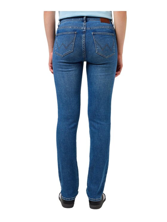 Wrangler Wrangler Jeansy Slim Niebieski Slim Fit