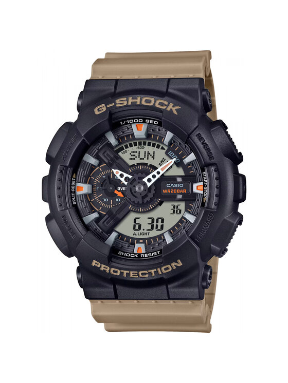Casio Casio Hodinky GA-110TU-1A5ER Hnedá