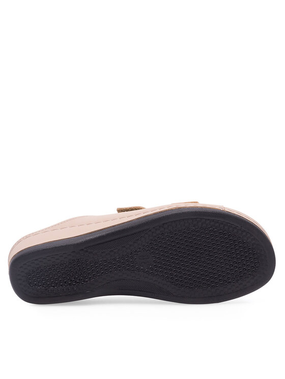 Inblu Inblu Pantoletten 06080A00 Beige