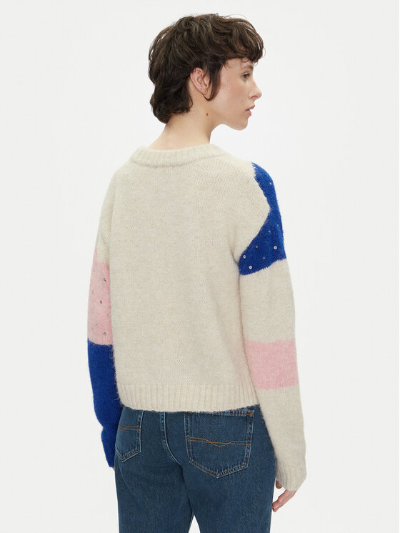Pepe Jeans Pepe Jeans Džemper Nora PL702238 Šarena Loose Fit