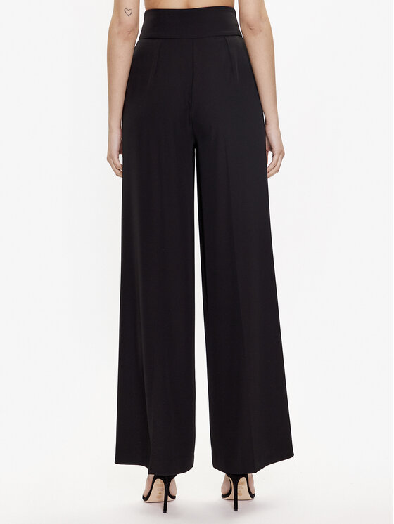 MVP Wardrobe MVP Wardrobe Текстилни панталони MVPE3PA145.0CP0029 Черен Relaxed Fit