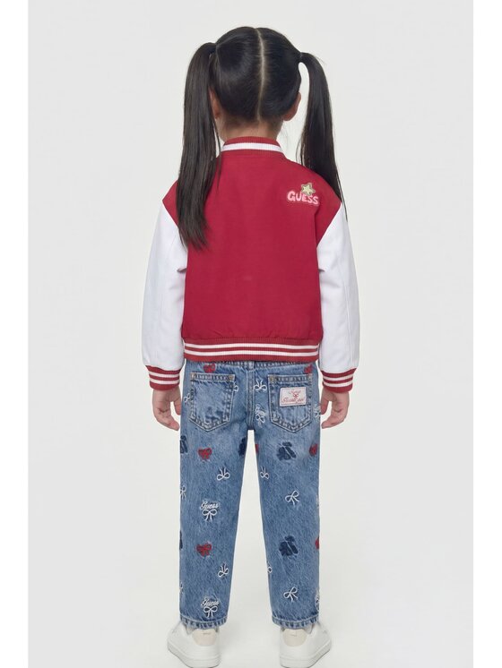 Guess Kids Guess Kids Kurtka przejściowa 183034 Różowy Classic Fit