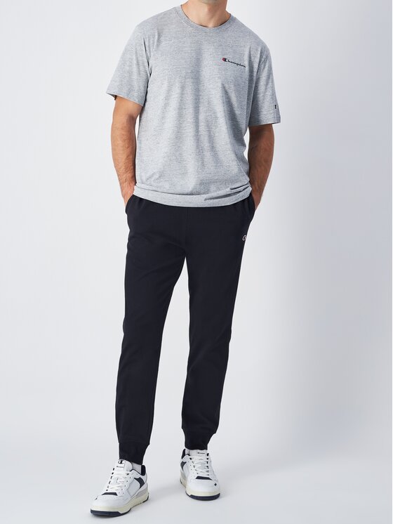 Champion Champion T-Shirt 220264-EM021 Szary Standard Fit