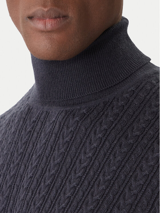 JOOP! JOOP! Rollkragenpullover Danilor 30047372 Dunkelblau Modern Fit