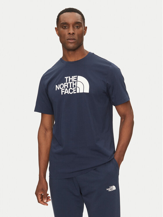 The North Face The North Face T-Shirt Easy NF0A8A6C Tmavomodrá Regular Fit