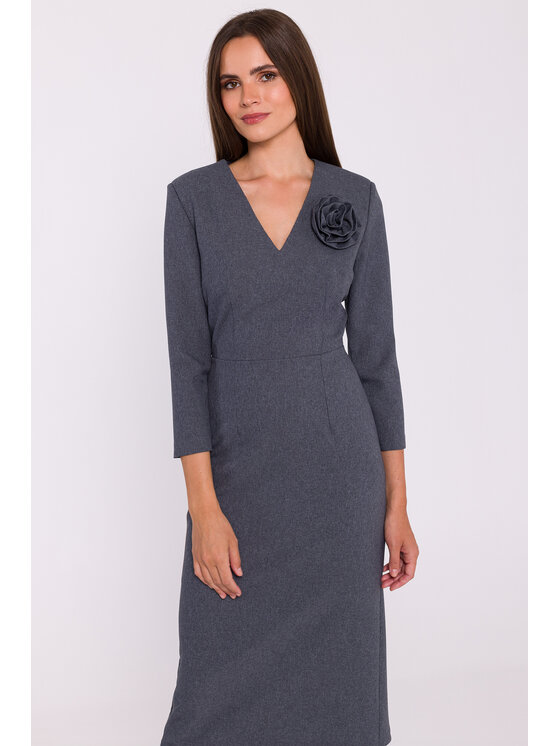 Stylove Stylove Večerní šaty S372 Šedá Ladies Fit