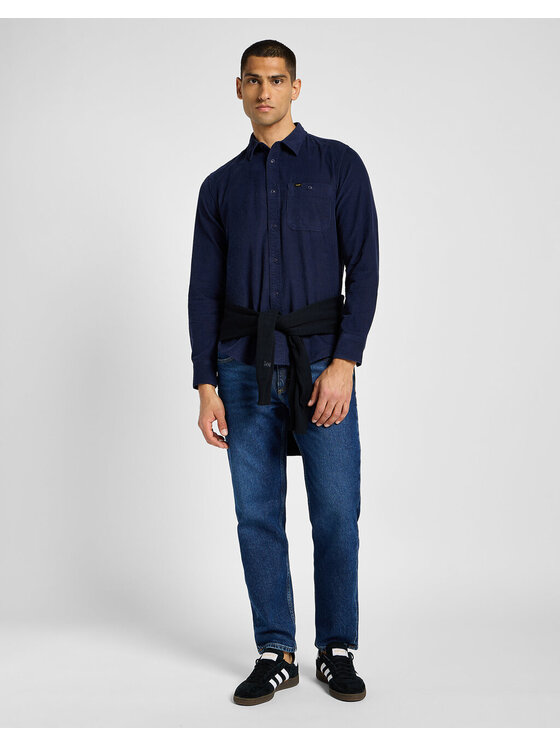 Lee Lee Koszula SURE SHIRT Niebieski Regular Fit