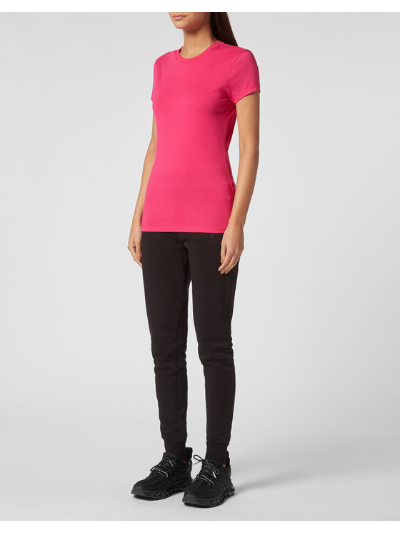 Plein Sport Plein Sport T-shirt 5329 Rosa Regular Fit
